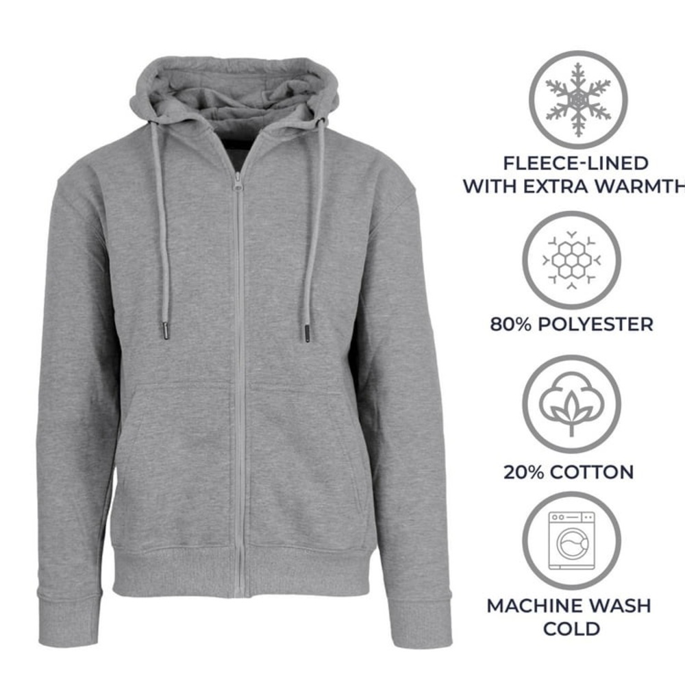 NWT Blue Ice Men’s Zip-Up Hoodie